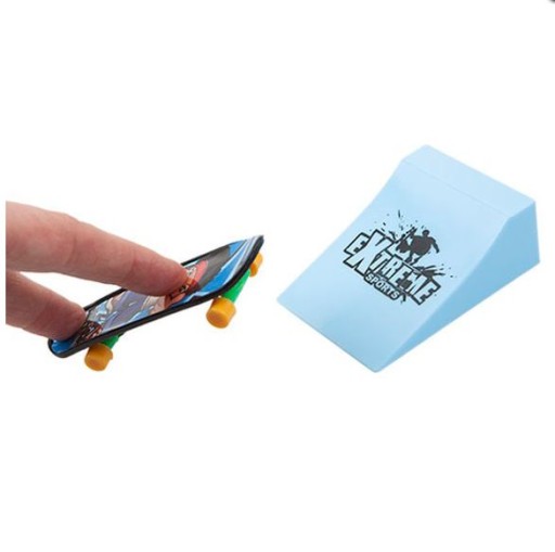 Fingerboard mini Finger skateboard + rampa