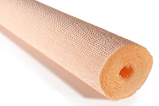 Taliansky krepový papier 17A5 broskyňa