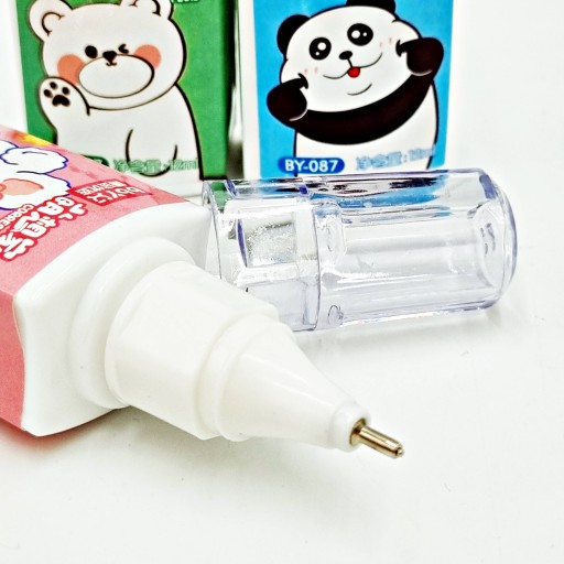Tekutý školský korektor, 12 ml fľaštička, mix vzorov