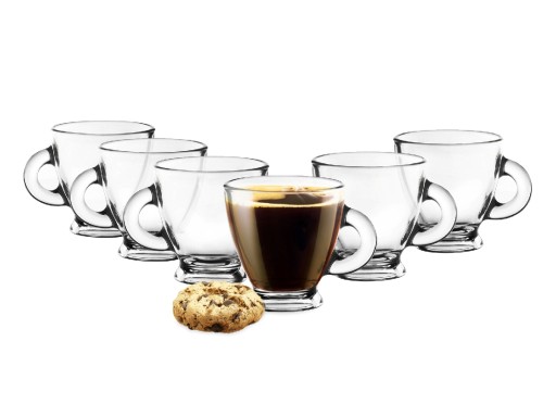 Šálka na kávu na espresso 85 ml s uškom