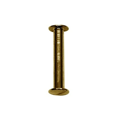 Nit Skrutka Skrutkovaná DIY 30 mm Zlatá 5ks