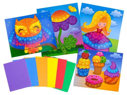Kreatívna STICKER penová mozaika ZA2127