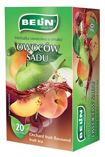 Ovocný čaj Mix, 20 vrecúšok BELIN
