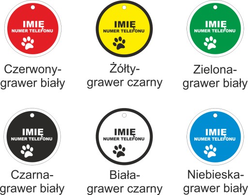 IDENTIFIKAČNÁ ADRESA pre psa alebo mačku, gravírovaná