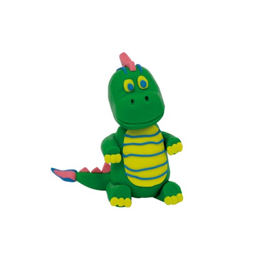 PLASTICINE Alpino kreatívna sada DINO 25g x 4 farby