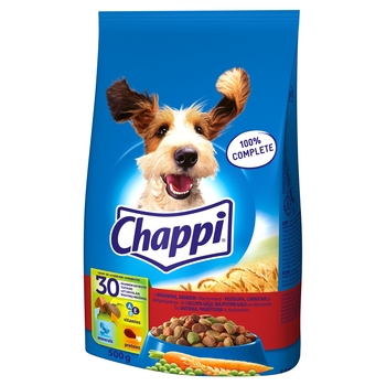 CHAPPI SUCHÉ MÄSOVÉ HODY HOVÄDZIE/HYDINA 500G,