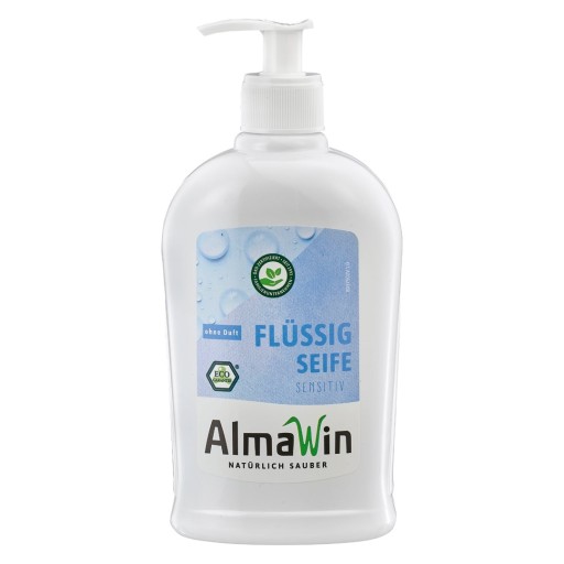 SENSITIVE ECO TEKUTÉ MYDLO 500 ml - ALMAWIN