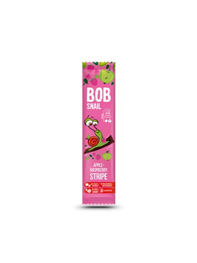 jablko malina BOB SNAIL Ovocný pásik pre deti 14g.