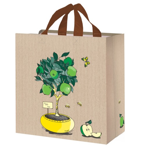 nákupná taška do obchodu 38x22x40cm opakovane použiteľná nákupná sieťka