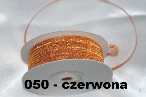 Stuha trblietavá 3mm/91m, 10 farieb