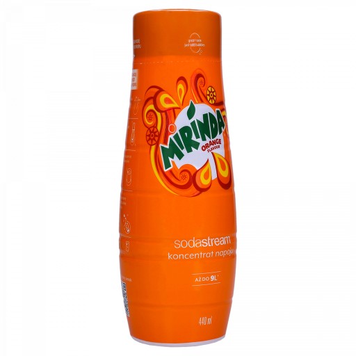 Mirinda sirup na sýtenie vody koncentrát Mirinda pomaranč 440ml nápoj