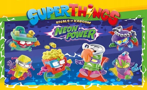 Séria Super Things 11 Zings Neon Power 1 vrecúško