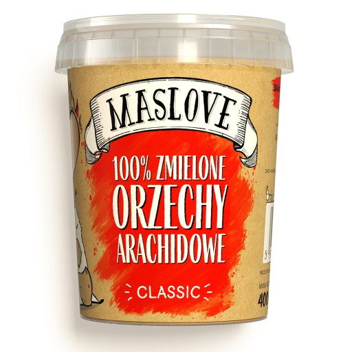ARAŠIDOVÉ MASLO 100% MASLOVE ARAŠIDOVÉ MASLO ARAŠIDOVÉ MASLO