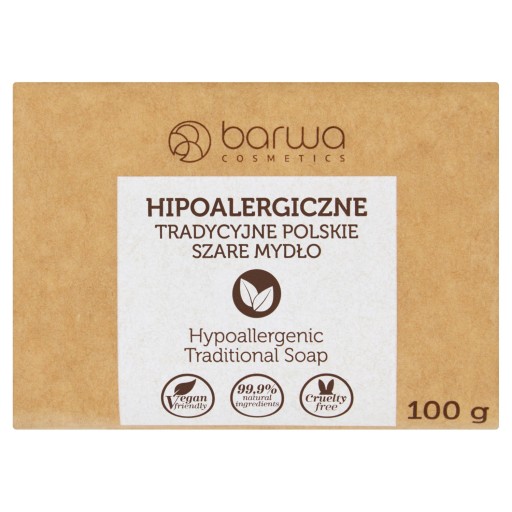 Barwa HYPOALLERGENICKÉ mydlo šedé 100 g