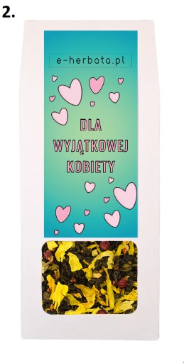 Lahodný čaj ako darček v krabičke - hrsť príchuť, 50g