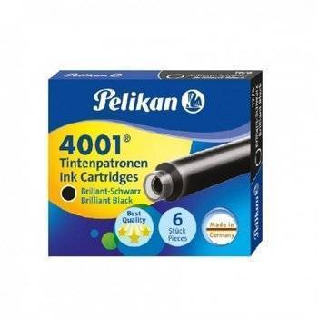 PELIKAN TP6 ČERVENÉ NÁPLNE 6KS 301192