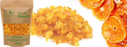 KANDIDOVANÁ POMRANČOVÁ KÚRA 500g kocky pomaranča 0,5 kg Tal