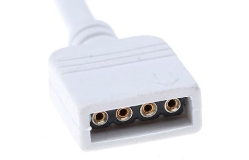 Rozdvojka predlžovacieho kábla pre RGB LED pásy 4pin