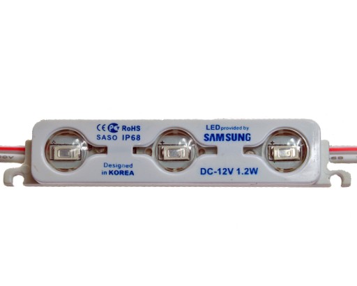 LED MODUL SAMSUNG LED 1,2W MODRÁ ŠOŠOVKA