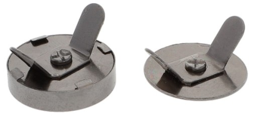 Magnetická spona 18/18 mm čierny nikel - 1 sada