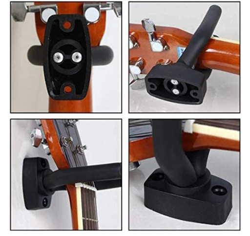 Vešiak na gitaru NÁSTENNÝ HÁKOVÝ DRŽIAK GUITARY NA NÁSTENNÚ GUITARU