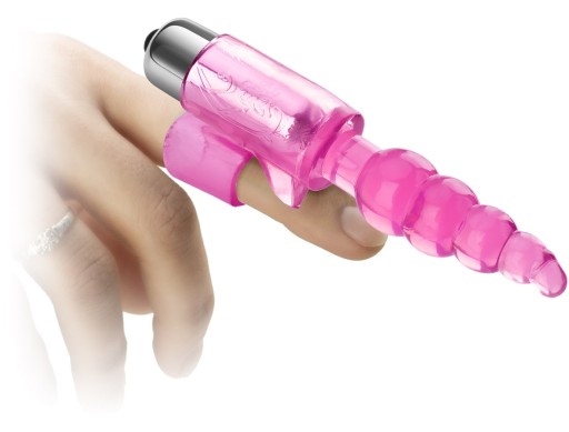 VIBRAČNÝ KRYT NA PRST ANUS VAGINA VIBRATOR