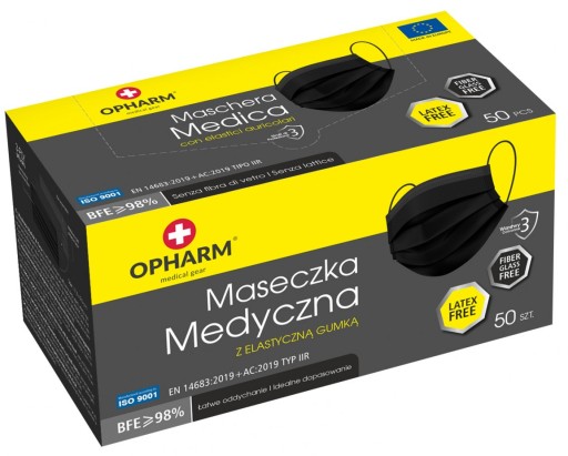 POĽSKÉ CHIRURGICKÉ MASKY MEDICAL IIR MASK