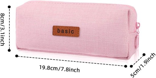 ANGO Pencil Case Pouch Compartment Pouch krémová kozmetika