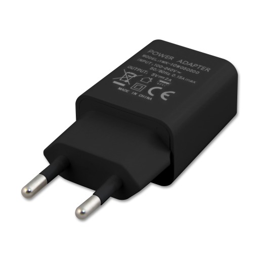 Zásuvný zdroj Nabíjacia kocka pre telefón atď. USB 5V/2A DC