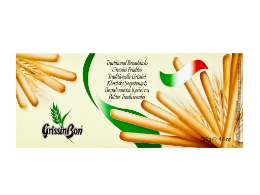 Tyčinky Grissini TRADITIONAL 125g BREADSSTICKS