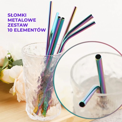 10x SLAMKY, KOVOVÉ TRUBKY, OPÄTOVNE POUŽITEĽNÝ EKO ČISTIČ