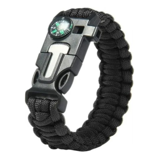 NÁRAMOK PREŽITIA S KOMPASOM PARACORD 5 V 1