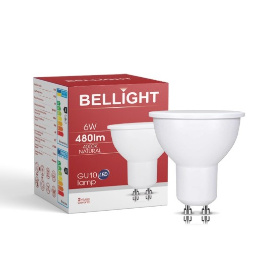 Belllight GU10 LED žiarovka 480 lm 6 W