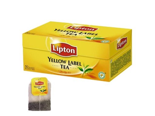 Yellow Label čaj 50 vrecúšok s vešiakom