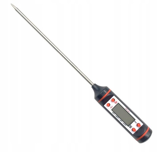ELEKTRONICKÝ KOLÍKOVÝ TEPLOMER S LCD DISPLEJOM, -50°C až +300°C