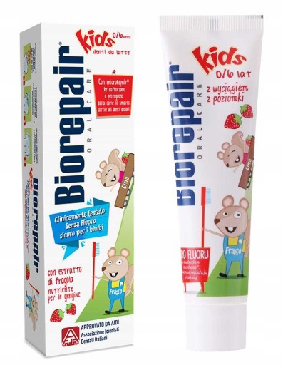 Biorepair Kids, zubná pasta pre deti, 50 ml