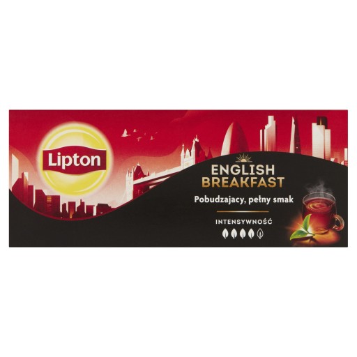 Lipton ENGLISH RAŇAJKY čierny expresný čaj 25 sáčkov 50g