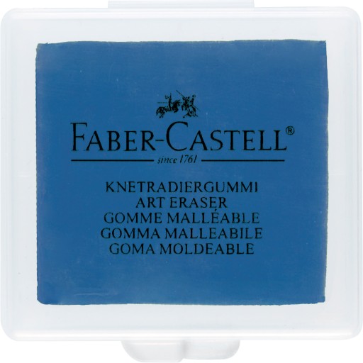 Umelecká guma na chlieb FABER-CASTELL pre umelcov v kufríku MIX FARIEB