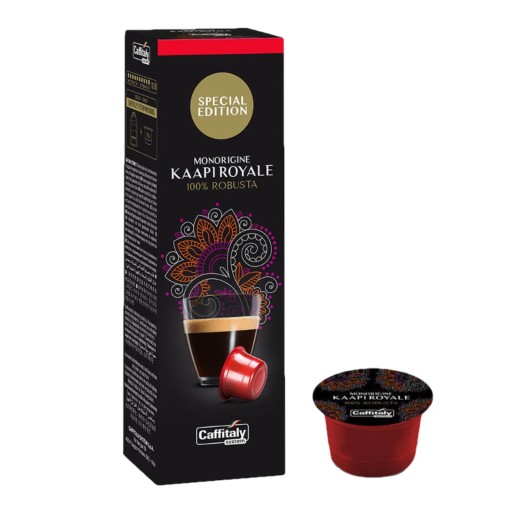Kávové kapsuly Caffitaly India pre Cafissimo 10