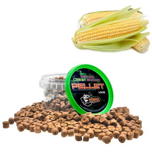 HÁČKOVÉ PELETY MARGROM 8mm 100g Kukurica cukrová