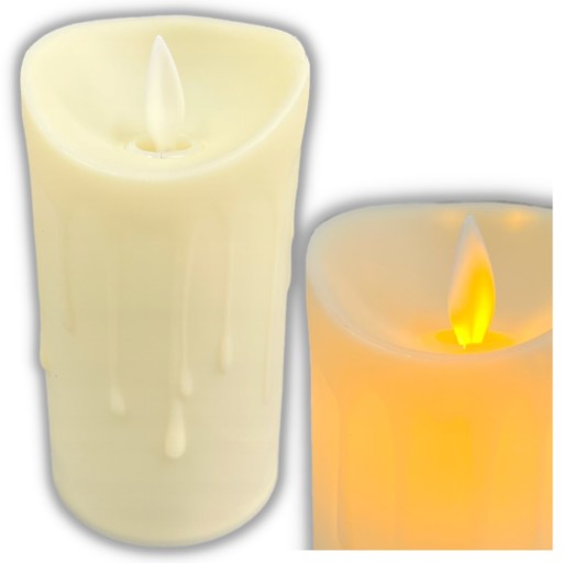 Vložka na sviečku LED sviečku s pohyblivým plameňom na batériu 11 cm