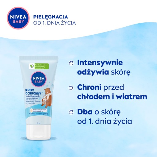 NIVEA BABY Ochranný telový krém do každého počasia 50ml
