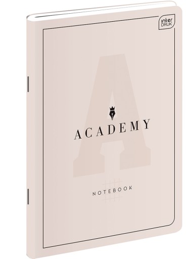 Notebook A5/60 Line 90g Academy Pastel Interprint