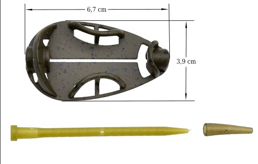 Sada XL Method košíka 2 x 30 g + XL Method Feeder Forma