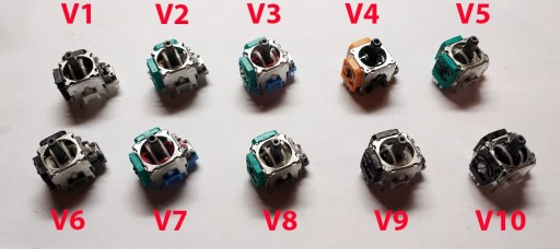 Originálny analógový model V5 3D ALPS 1537 1697 1698
