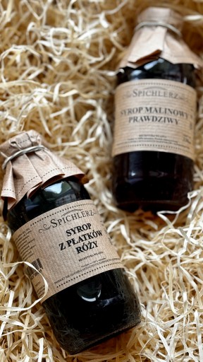 Sirup z lupeňov ruže 100% prírodný Spichlerz 330 ml