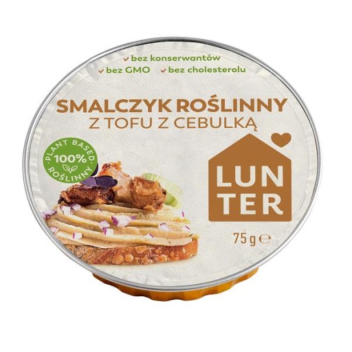 Bravčová masť zeleninová s tofu a cibuľou 75g Lunter