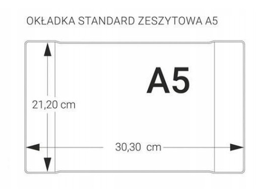 Obal na knižný zošit A5 5 ks