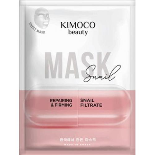 Kimoco Beauty Regeneračná a spevňujúca pleťová maska v pláte s hlienom