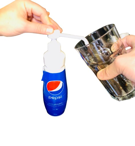 Pumpa / dávkovač pre koncentrát bielych sirupov SodaStream